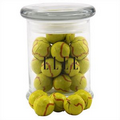 Abbot Glass Jar w/ Chocolate Tennis Balls